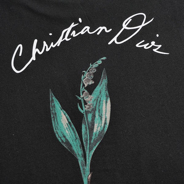 Handwritten クリスチャン ディオール Tシャツ コピー (リラックス フィット) 2色 493J696A0817